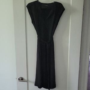 Black Satin Dress